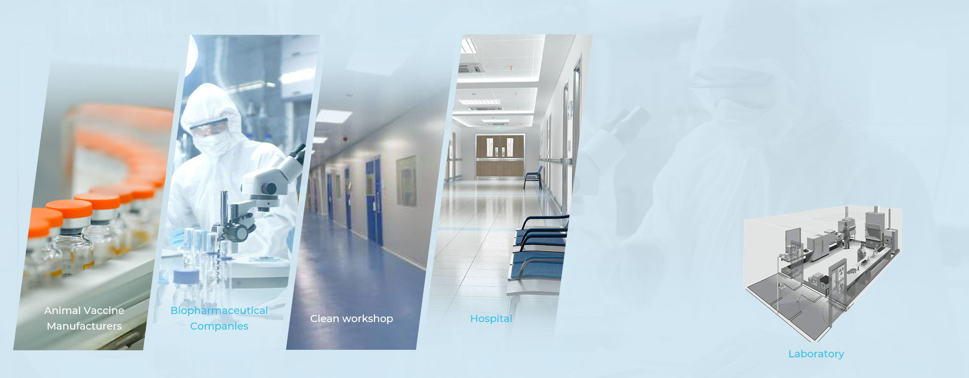 Applications of P3/P4 turnkey project cleanroom mist shower