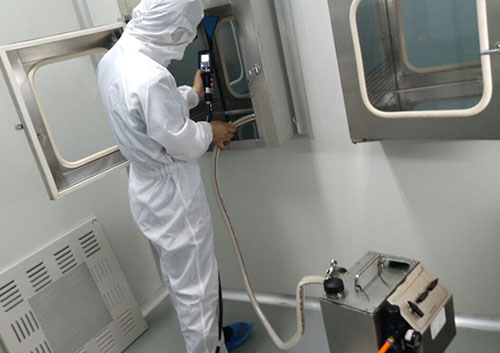 Cleanroom Equipment testing