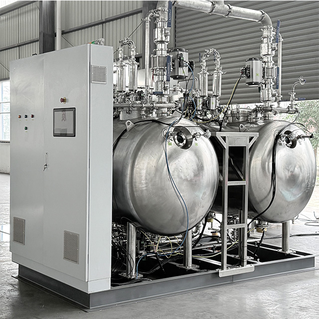 Biological wastewater sterilization system