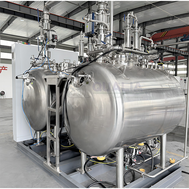 Biological wastewater sterilization system